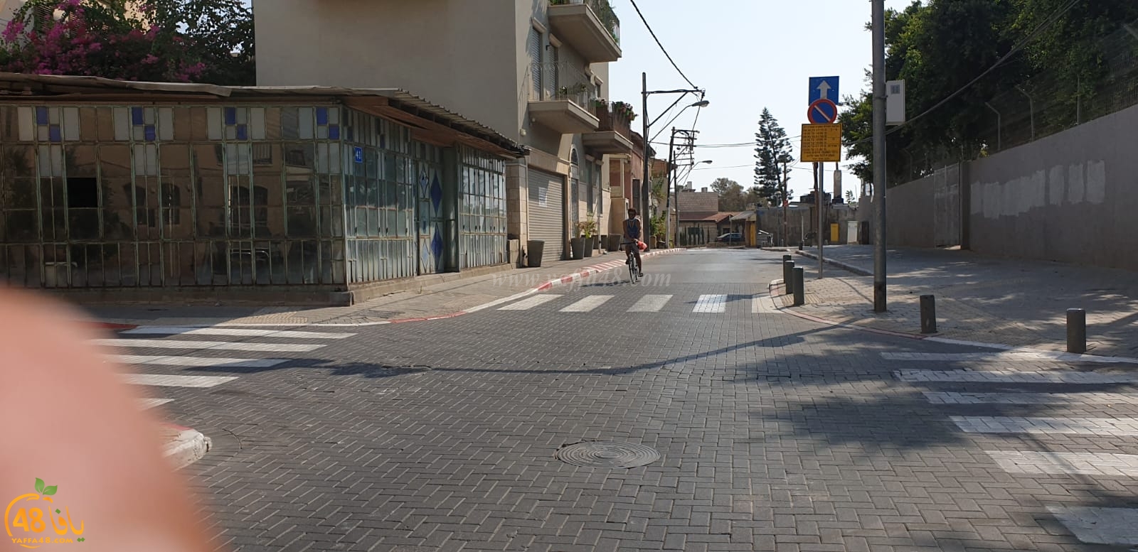  صور من شوارع يافا - الاغلاق الكامل يدخل حيّز التنفيذ لمدة ثلاثة أسابيع 